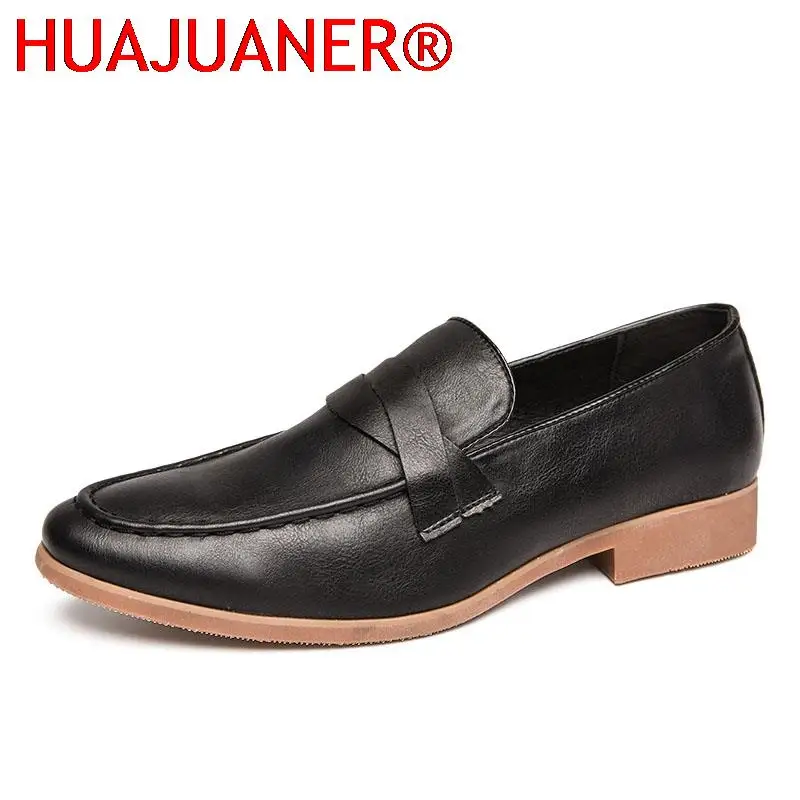 Business Loafers Men Casual Natural Leather Formal Shoes Lightweight Breathable Office Classic Shoes Fashion Low Top Size 38-47
Business Loafers Men Casual Natural Leather Formal Shoes Lightweight Breathable Office Classic Shoes Fashion Low Top Size 38-47