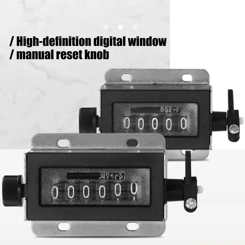 A2BE Tally Counters Resettable Pull Strokes Clickers Industrial Counting Device
A2BE Tally Counters Resettable Pull Strokes Clickers Industrial Counting Device