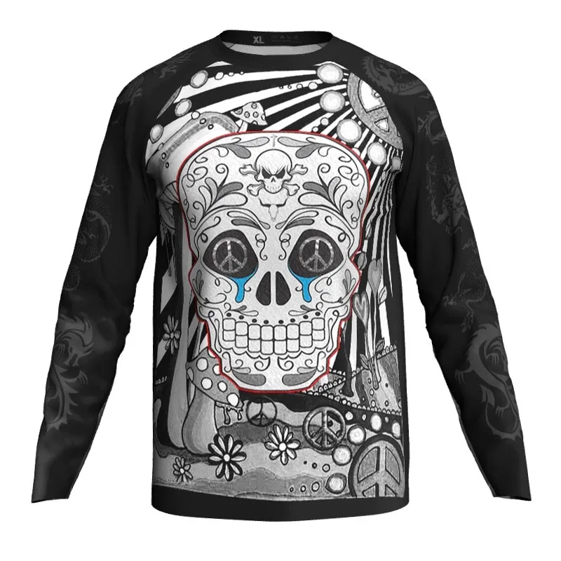 Skull Ghost Long Motocross Shirt Mountain Downhill Cycling Bike Jersey MTB Offroad Cross Country Breathable Sport Running Jersey
Skull Ghost Long Motocross Shirt Mountain Downhill Cycling Bike Jersey MTB Offroad Cross Country Breathable Sport Running Jersey