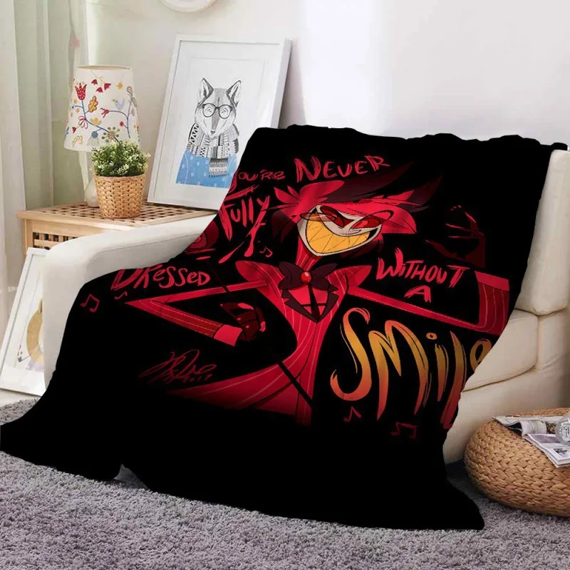 Hazbin Hotel Cartoon Music Anime Flannel Plush Blanket Air Conditioner Nap Sofa Throw for Bedroom Office Gift for Anime Fans
Hazbin Hotel Cartoon Music Anime Flannel Plush Blanket Air Conditioner Nap Sofa Throw for Bedroom Office Gift for Anime Fans
