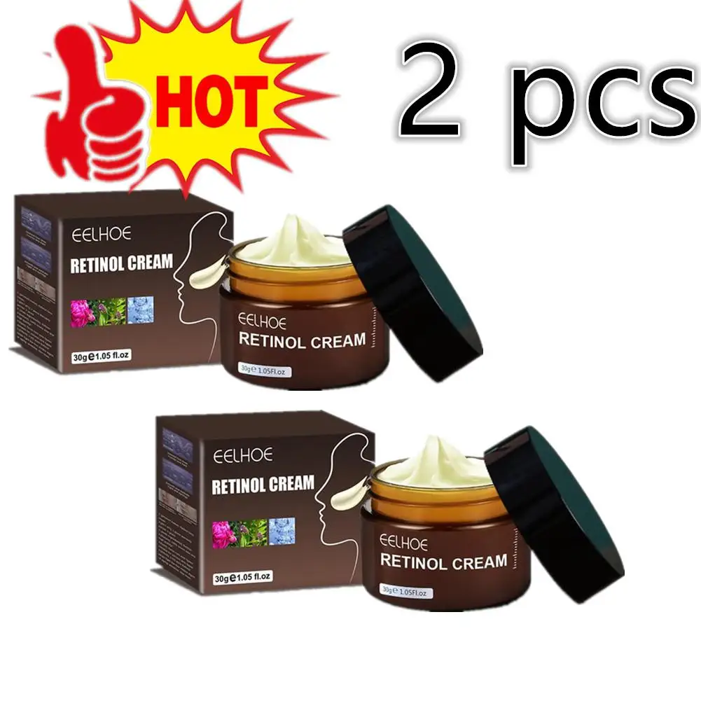 2 Pcs Retinol Face Cream Wrinkle Remover Anti-Aging Firming Lifting Fade Fine Lines Serum Whitening Moisturizing Skin Care
2 Pcs Retinol Face Cream Wrinkle Remover Anti-Aging Firming Lifting Fade Fine Lines Serum Whitening Moisturizing Skin Care