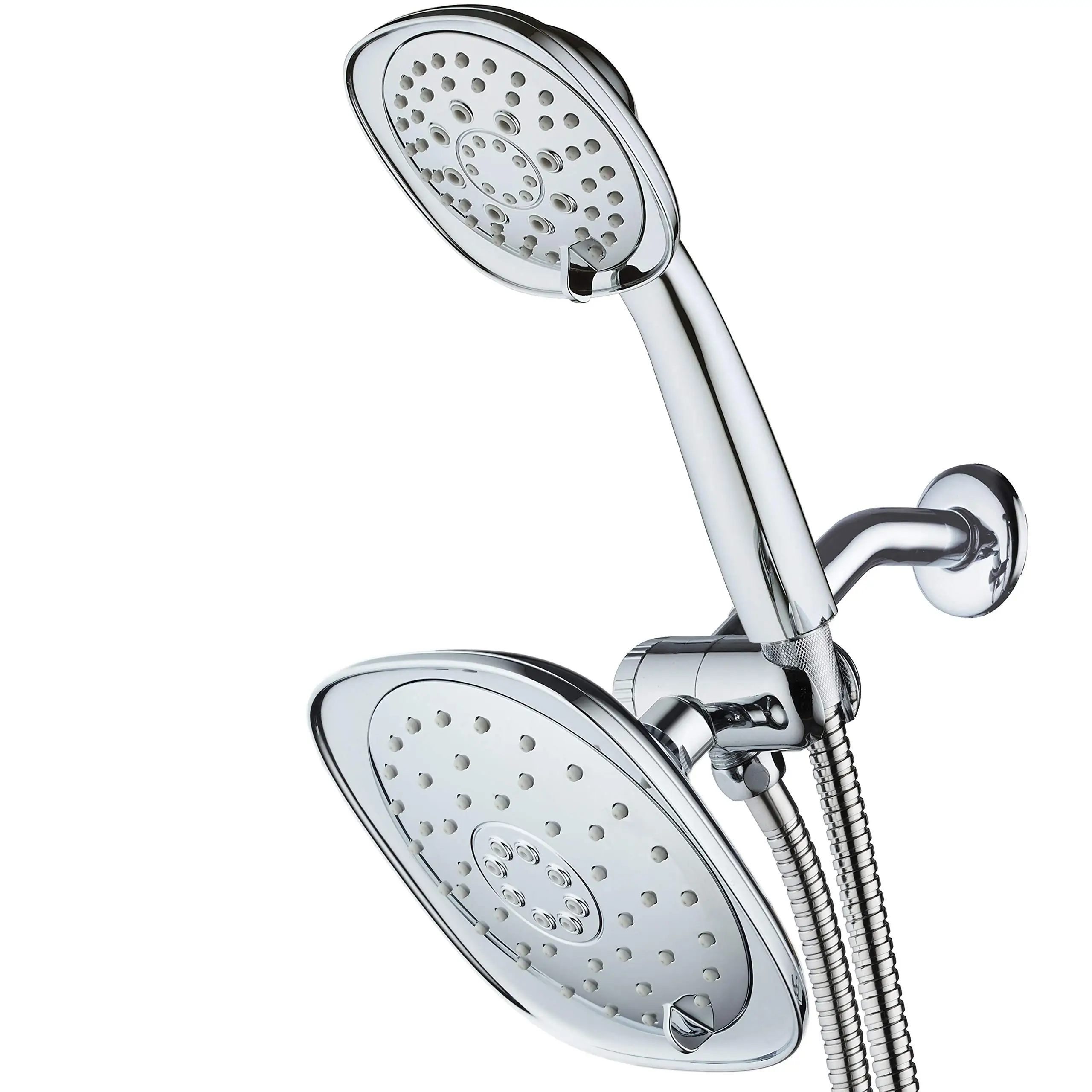 Luxury Square High-Pressure Rain Shower Head Handheld Combo 72 Inch Stainless Steel Hose 3-Way Diverter Chrome Finish
Luxury Square High-Pressure Rain Shower Head Handheld Combo 72 Inch Stainless Steel Hose 3-Way Diverter Chrome Finish