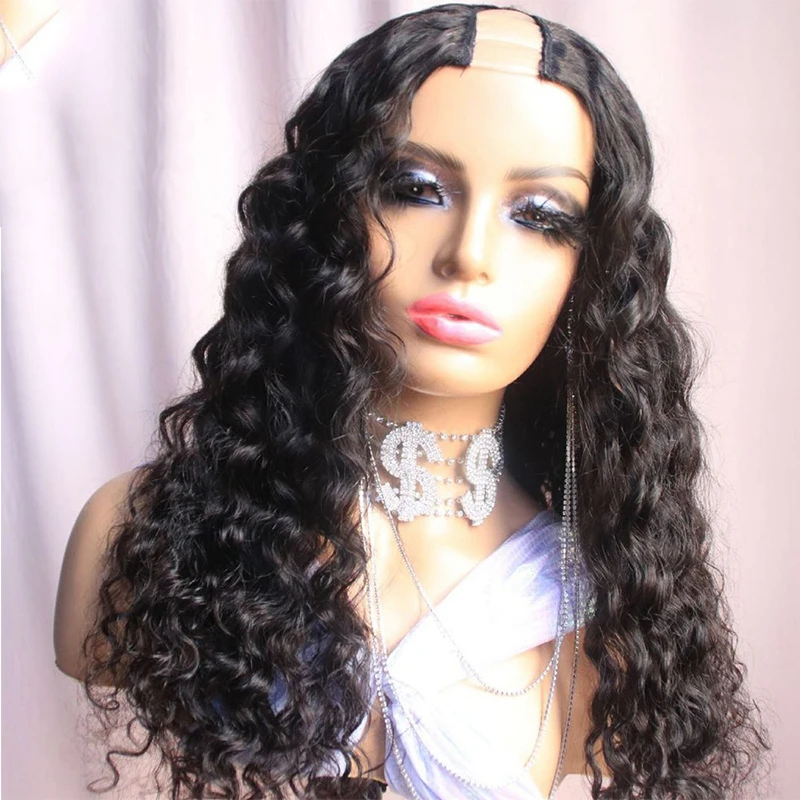 Long Glueless 24 inch Black color Body Wave U Part Wig Brazilian Human Hair Wigs For Women with Baby Hair Soft U Shape Wig Soft
Long Glueless 24 inch Black color Body Wave U Part Wig Brazilian Human Hair Wigs For Women with Baby Hair Soft U Shape Wig Soft