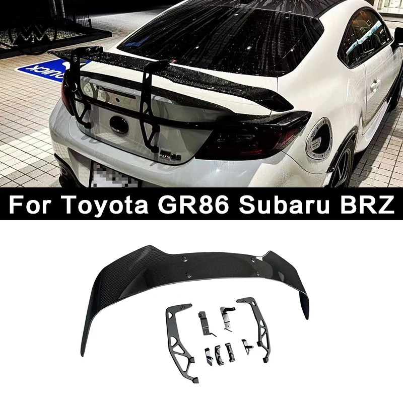 For Toyota GR86 Subaru BRZ 2023+ Carbon Fiber Rear Trunk Lid Spoiler Tail Wing Lip Diffuser Splitter Body Kit Car Accessories
For Toyota GR86 Subaru BRZ 2023+ Carbon Fiber Rear Trunk Lid Spoiler Tail Wing Lip Diffuser Splitter Body Kit Car Accessories