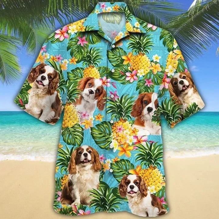 2025 Hawaiian Knight King Charles Spaniel Pineapple 3D Printed Shirt Available for Men or Women Harajuku Casual Shirt
2025 Hawaiian Knight King Charles Spaniel Pineapple 3D Printed Shirt Available for Men or Women Harajuku Casual Shirt