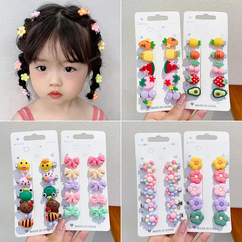 10PCS/Set New Girls Cute Cartoon Hair Clips Kids Lovely Hairpins Headband Barrettes Fashion Children Accessories Hair Pin Baby
10PCS/Set New Girls Cute Cartoon Hair Clips Kids Lovely Hairpins Headband Barrettes Fashion Children Accessories Hair Pin Baby