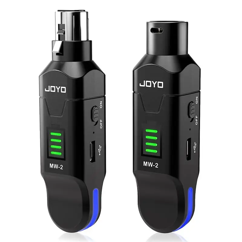 HOES-JOYO MW-2 Wireless Microphone System 4-Channel 2.4Ghz XLR Transmitter Receiver For Live Sound, Audio Mixer,Studio Applicati
HOES-JOYO MW-2 Wireless Microphone System 4-Channel 2.4Ghz XLR Transmitter Receiver For Live Sound, Audio Mixer,Studio Applicati
