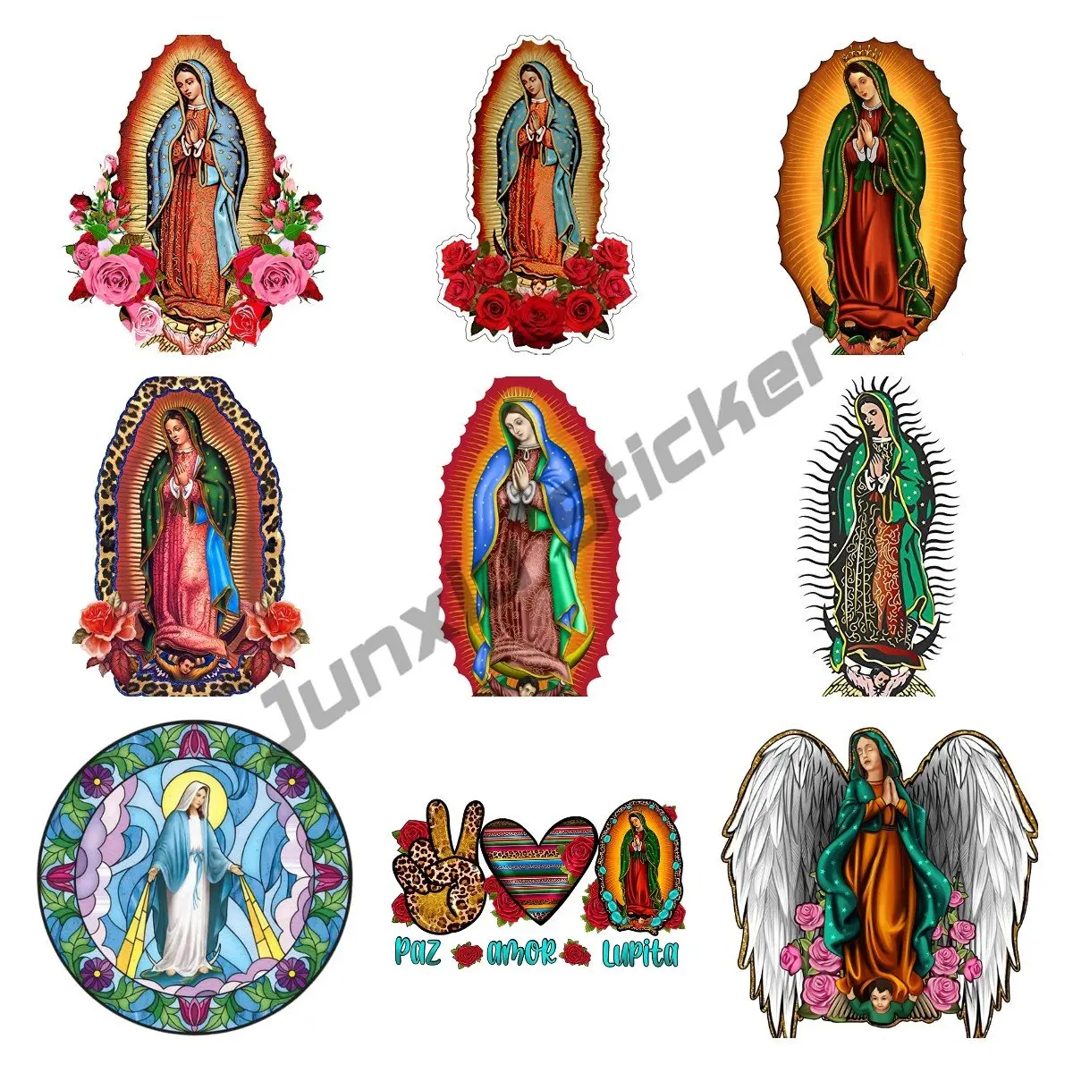 Our Lady of Guadalupe Mexico Prayer Hand Sticker Graphic Auto Wall LaptopCell Truck Windows Cars Occlusion Scratch Decoration
Our Lady of Guadalupe Mexico Prayer Hand Sticker Graphic Auto Wall LaptopCell Truck Windows Cars Occlusion Scratch Decoration