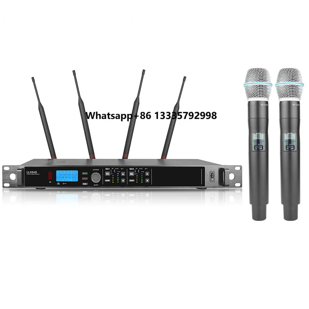 ULXD4D Dynamic Microphone ULXD4D 2 Channel Wireless Microphone Stage Performance System ULXD4 Beta58a Handheld Condenser Micro
ULXD4D Dynamic Microphone ULXD4D 2 Channel Wireless Microphone Stage Performance System ULXD4 Beta58a Handheld Condenser Micro