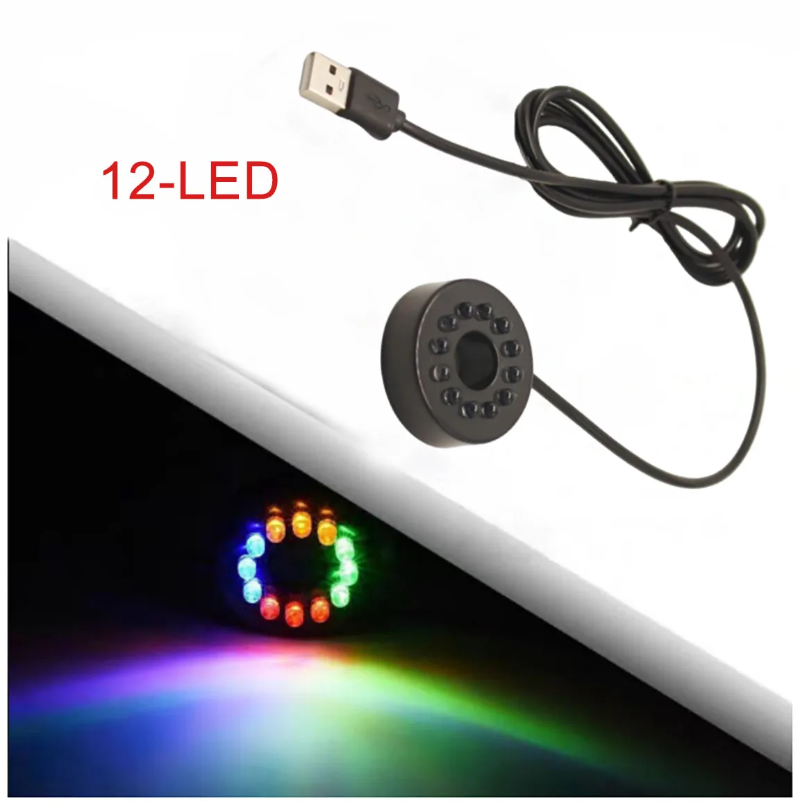 USB plug Aquarium 12-LED Ring Lights for Underwater Fountain Pump decoation waterfull lights
USB plug Aquarium 12-LED Ring Lights for Underwater Fountain Pump decoation waterfull lights