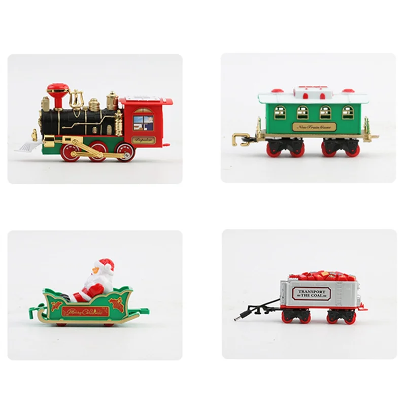 A20F-Christmas Train Set Railway Train Carriage Christmas Train Tree Decoration Track Electric Children Gift
A20F-Christmas Train Set Railway Train Carriage Christmas Train Tree Decoration Track Electric Children Gift