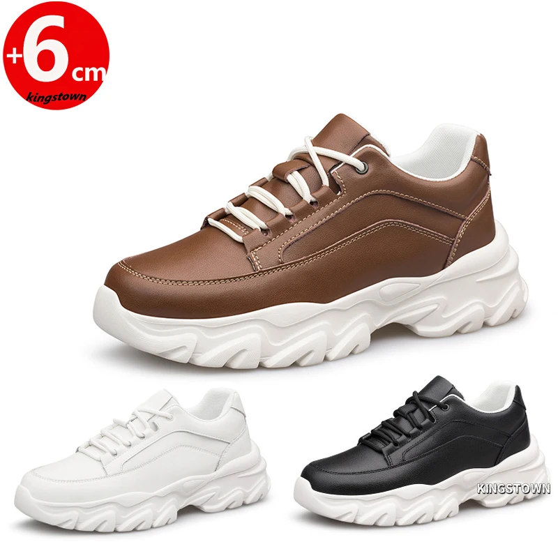 Men's Height Increase Shoes 6cm Chunky Platform Sneakers Women Elevator Insole Big Size 35-46
Men's Height Increase Shoes 6cm Chunky Platform Sneakers Women Elevator Insole Big Size 35-46