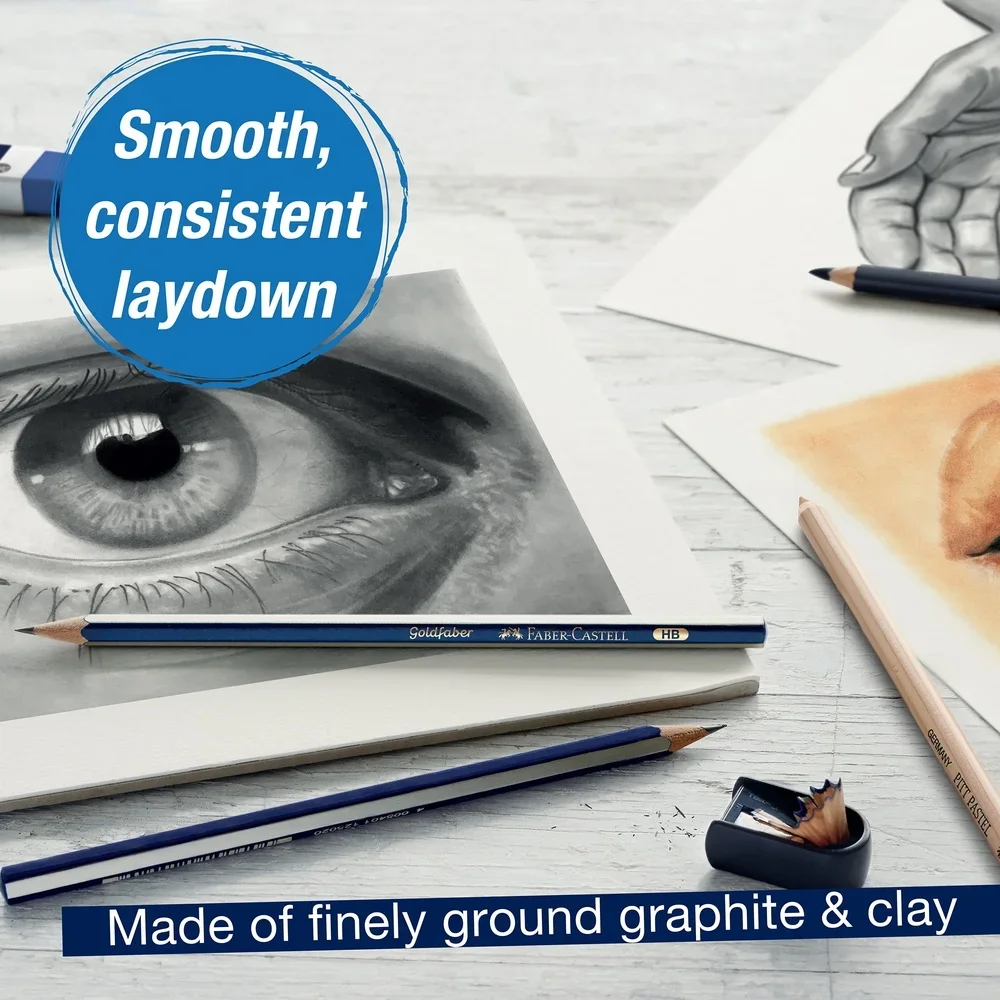 Набор графитовых эскизов для рисования и затенения, 6 карандашей с различными уровнями твердости и аксессуарами. Идеально подходят для начинающих и взрослых.
Набор графитовых эскизов для рисования и затенения, 6 карандашей с различными уровнями твердости и аксессуарами. Идеально подходят для начинающих и взрослых.