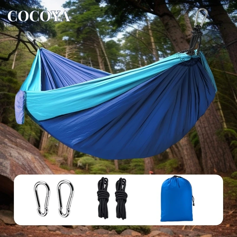 Portable Nylon Fabric Hammock Single Size Outdoor Camping Hiking Garden Hammock Chair Swing with Carry Bag Outdoor Furniture
Portable Nylon Fabric Hammock Single Size Outdoor Camping Hiking Garden Hammock Chair Swing with Carry Bag Outdoor Furniture