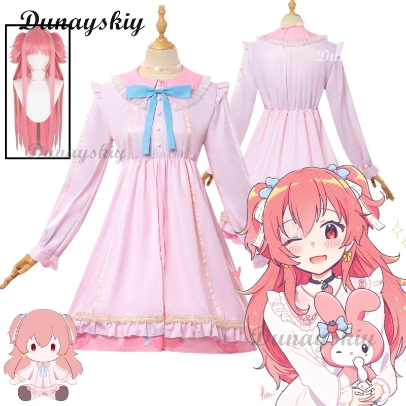 Momoi Airi Cos MORE MORE JUMP Cosplay Project Sekai Colorful Stage Feat Costume Momoi Airi Pink Lolita Dress Halloween Suit Wig
Momoi Airi Cos MORE MORE JUMP Cosplay Project Sekai Colorful Stage Feat Costume Momoi Airi Pink Lolita Dress Halloween Suit Wig