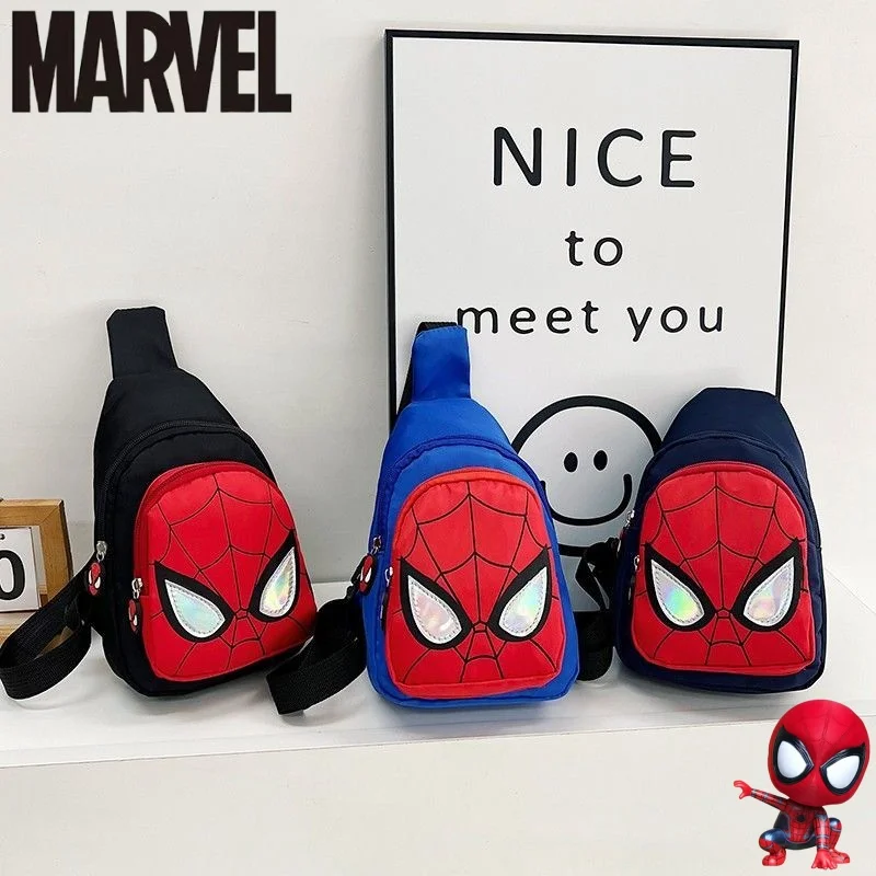 Сумка-кроссбоди Marvel Spiderman с креативным мультяшным принтом, повседневная, модная, вместительная, легкая, портативная, на одно плечо
Сумка-кроссбоди Marvel Spiderman с креативным мультяшным принтом, повседневная, модная, вместительная, легкая, портативная, на одно плечо