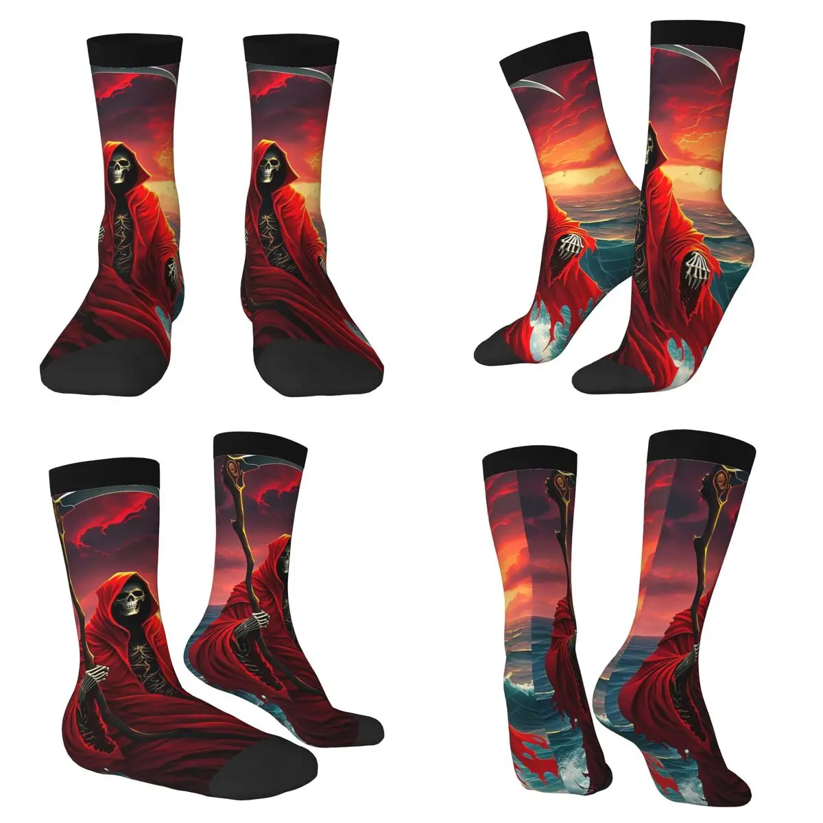 Носки Crazy Hell Death, чулки высокого качества в стиле Харадзюку, всесезонные длинные носки, аксессуары для унисекс, рождественские подарки
Носки Crazy Hell Death, чулки высокого качества в стиле Харадзюку, всесезонные длинные носки, аксессуары для унисекс, рождественские подарки