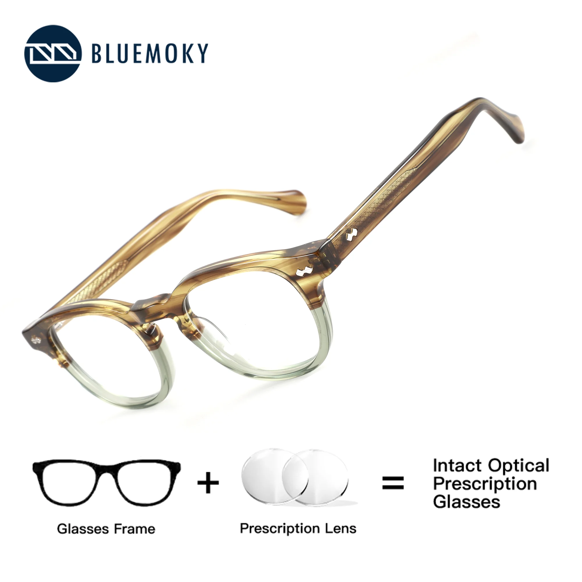 BLUEMOKY Oval Glasses With Prescription For Unisex Women Acetate Photochromic Anti Blue Light Reading Eyewear for Men
BLUEMOKY Oval Glasses With Prescription For Unisex Women Acetate Photochromic Anti Blue Light Reading Eyewear for Men