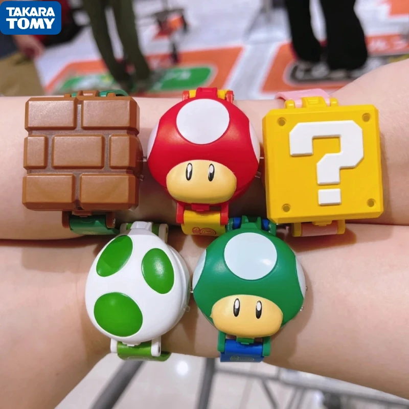 TAKARA TOMY Супер Марио Часы с откидной крышкой Gashapon Игрушка Модная глухая коробка Реквизит Наручные часы Коллекционные капсульные игрушки Подарки на день рождения 
TAKARA TOMY Супер Марио Часы с откидной крышкой Gashapon Игрушка Модная глухая коробка Реквизит Наручные часы Коллекционные капсульные игрушки Подарки на день рождения
