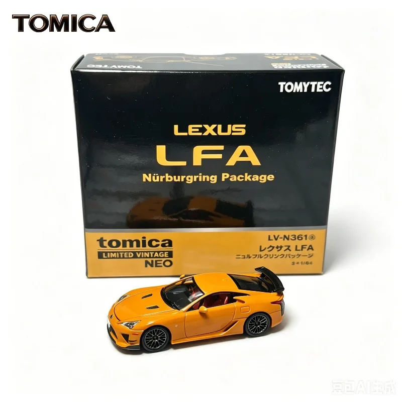 TOMYTEC 1:64 TLV-N361a Lexus LFA, alloy car model, adult collectibles, simulation ornaments, holiday gifts, boys' toys.
TOMYTEC 1:64 TLV-N361a Lexus LFA, alloy car model, adult collectibles, simulation ornaments, holiday gifts, boys' toys.