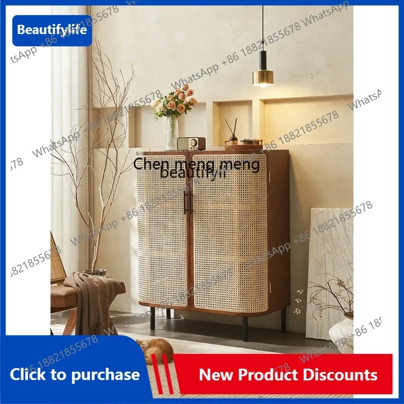 C85 Nordic Solid Wood Sideboard Vintage Rattan Sideboard Cabinet Bed & Breakfast Bedroom Living Room Silent Style Storage Locker
C85 Nordic Solid Wood Sideboard Vintage Rattan Sideboard Cabinet Bed & Breakfast Bedroom Living Room Silent Style Storage Locker