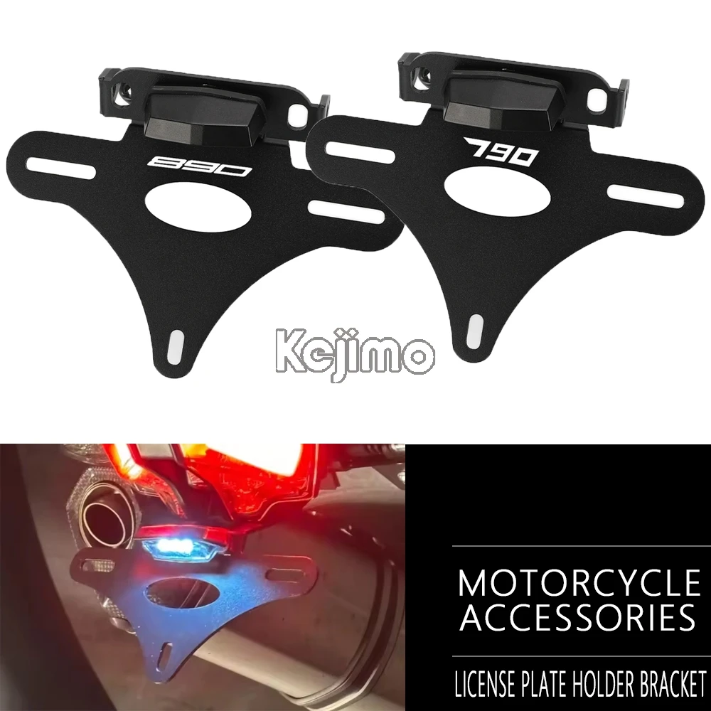 For 790 Duke 790Duke 2018 - 2024 890Duke 890 Duke R/GP Motorcycle License Plate Holder Fender Eliminator Registration Bracket
For 790 Duke 790Duke 2018 - 2024 890Duke 890 Duke R/GP Motorcycle License Plate Holder Fender Eliminator Registration Bracket