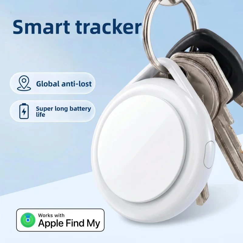AirTags are compact and convenient, ideal for use with iPhones to accurately locate items; they serve as locators and trackers
AirTags are compact and convenient, ideal for use with iPhones to accurately locate items; they serve as locators and trackers