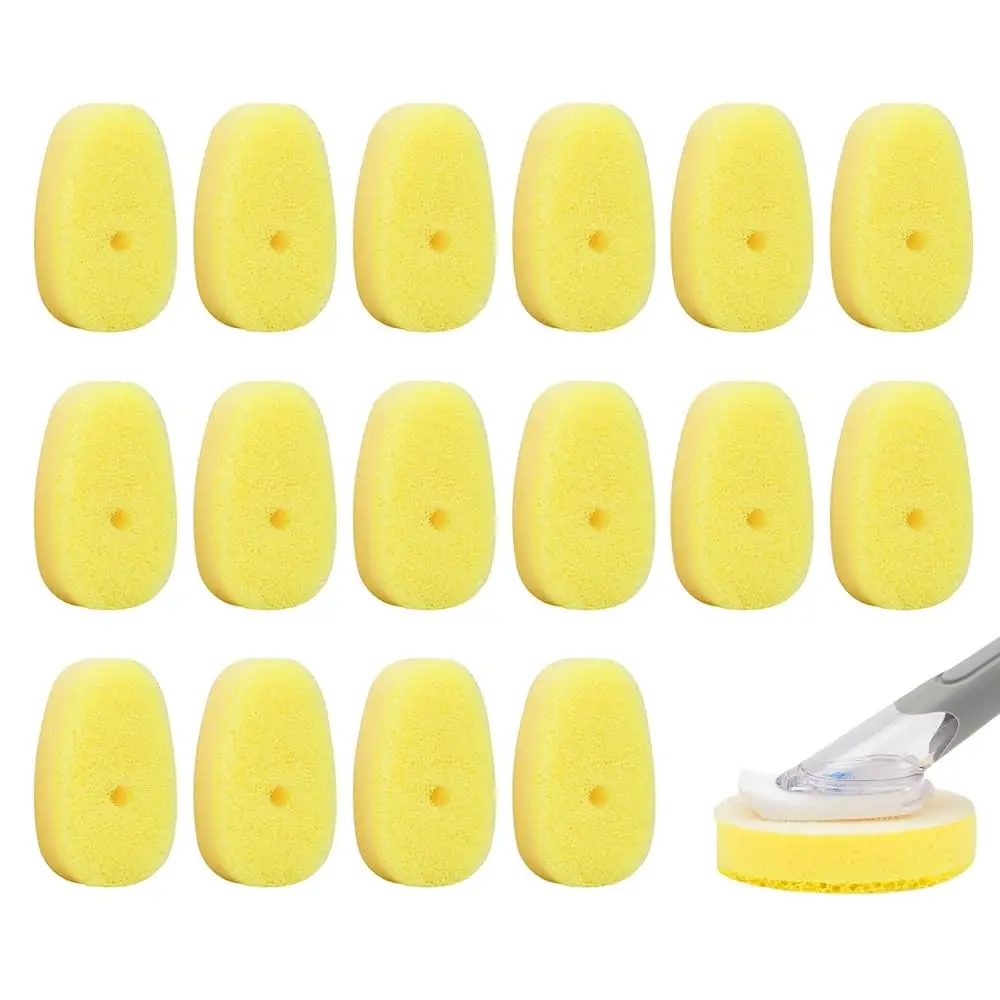 16 упаковок сменных насадок для губок-мочалок Scrub Daddy Dish Daddy - сменные головки для губок для мытья посуды, не царапающие поверхности при мытье посуды
16 упаковок сменных насадок для губок-мочалок Scrub Daddy Dish Daddy - сменные головки для губок для мытья посуды, не царапающие поверхности при мытье посуды