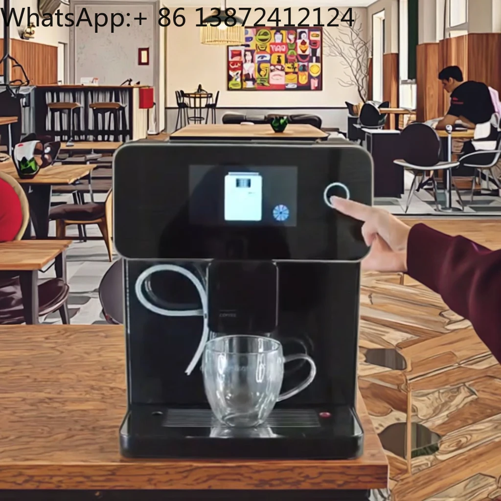Bean to Cup Full Automatic Professional Espresso Machine Smart Coffee Maker for Cafe 
Bean to Cup Full Automatic Professional Espresso Machine Smart Coffee Maker for Cafe