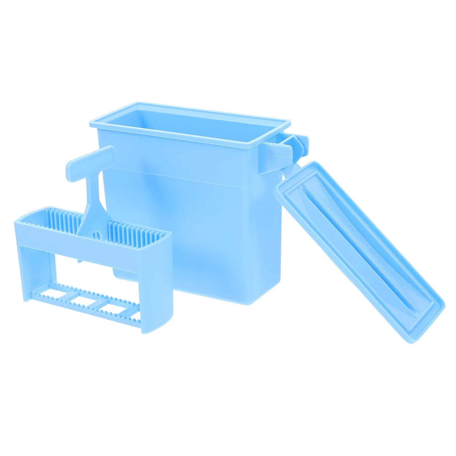 1Set Blue Staining Jar Rack Set Microscope Slides Holder Lab Equipment High Capacity Laboratory Storage Glass
1Set Blue Staining Jar Rack Set Microscope Slides Holder Lab Equipment High Capacity Laboratory Storage Glass