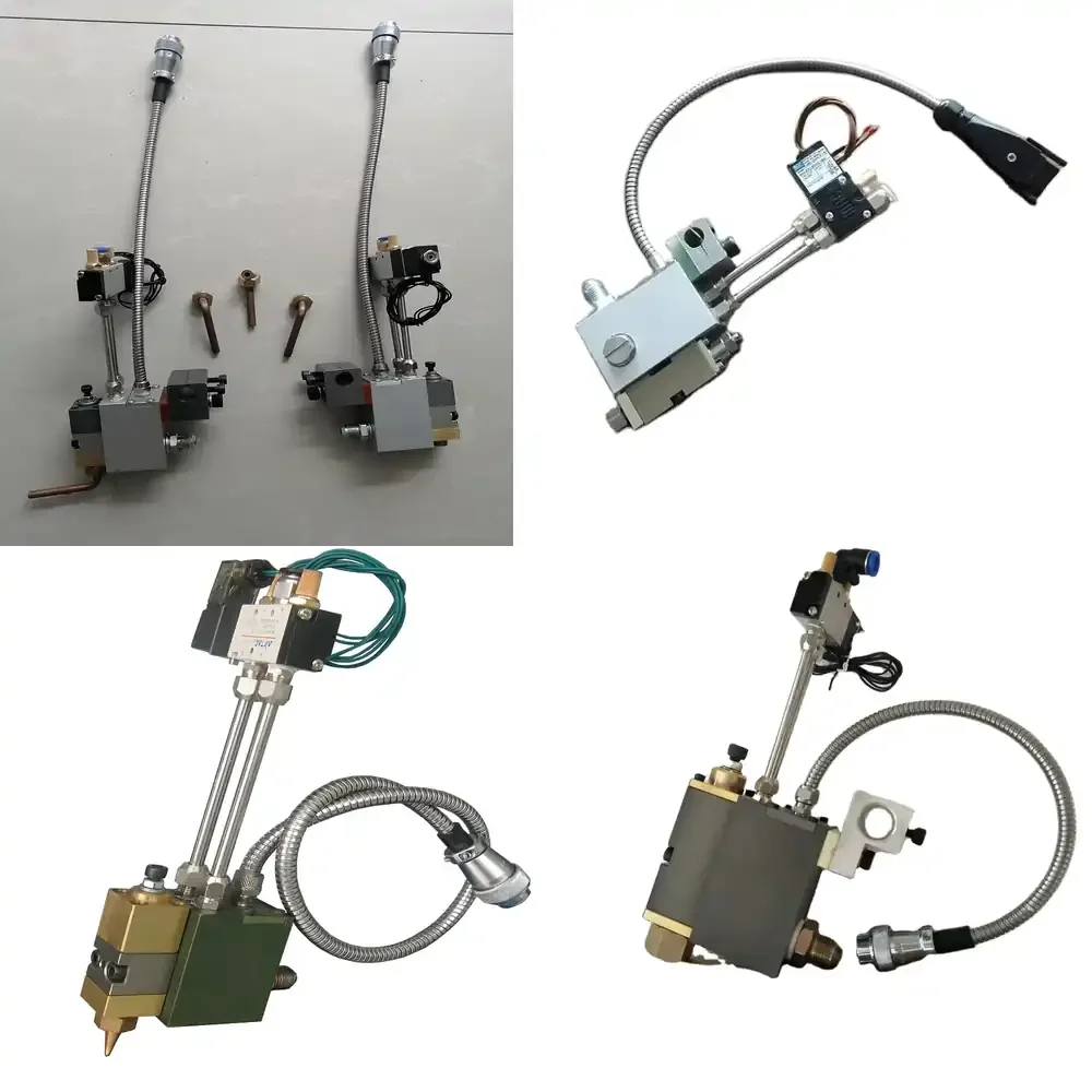 Custom Made Automatic Hot Melt Adhesive Strip Glue stripe nozzle apply for Cardboard Box
Custom Made Automatic Hot Melt Adhesive Strip Glue stripe nozzle apply for Cardboard Box