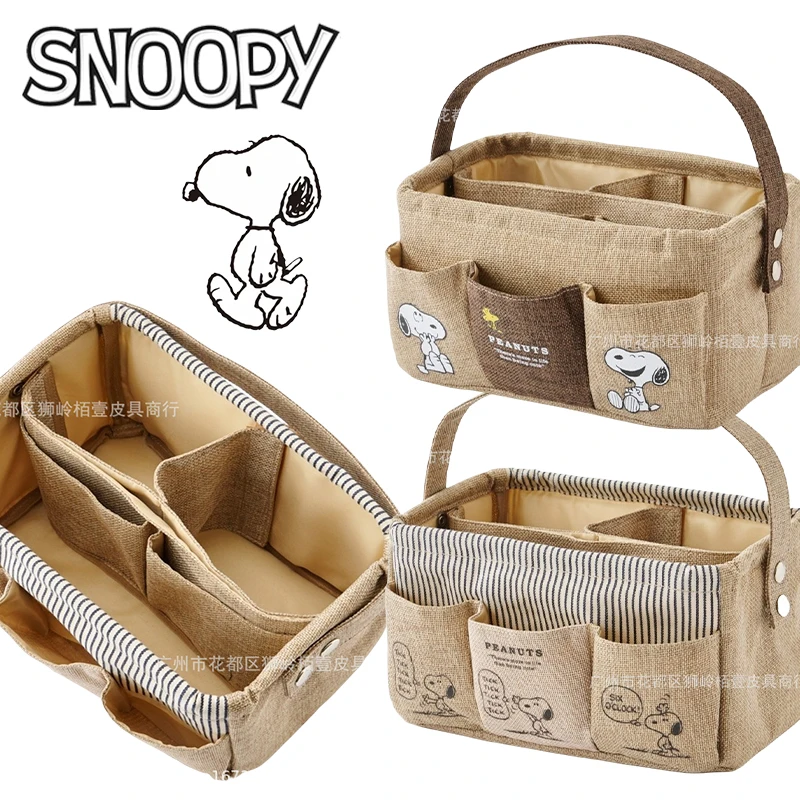 Snoopy Desktop Storage Bag Large Capacity Basket Stackable Cute Makeup Jewellery Toys Boxes for Storage Box Organizer Portable
Snoopy Desktop Storage Bag Large Capacity Basket Stackable Cute Makeup Jewellery Toys Boxes for Storage Box Organizer Portable