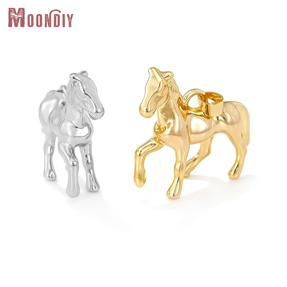 2PCS 38x36MM 18K Gold Color Brass Zircon Horse Necklaces Charms Pendants High Quality Diy Jewelry Accessories Making Supplies
2PCS 38x36MM 18K Gold Color Brass Zircon Horse Necklaces Charms Pendants High Quality Diy Jewelry Accessories Making Supplies