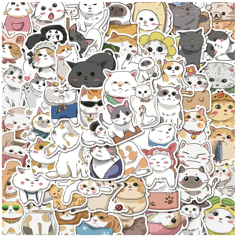 10/30/50pcs Cute Animal Cat Stickers Aesthetic Cartoon Decals DIY Water Bottle Phone Case Car Funny Kawaii Sticker for Kids Girl
10/30/50pcs Cute Animal Cat Stickers Aesthetic Cartoon Decals DIY Water Bottle Phone Case Car Funny Kawaii Sticker for Kids Girl