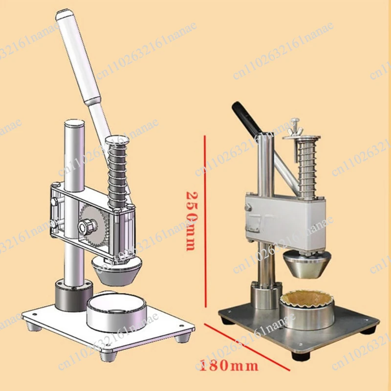 Commercial Tartlet Forming Machine Manual Egg Tart Maker Baking Press Shape Machine Stainless Steel Snackautomaten
Commercial Tartlet Forming Machine Manual Egg Tart Maker Baking Press Shape Machine Stainless Steel Snackautomaten