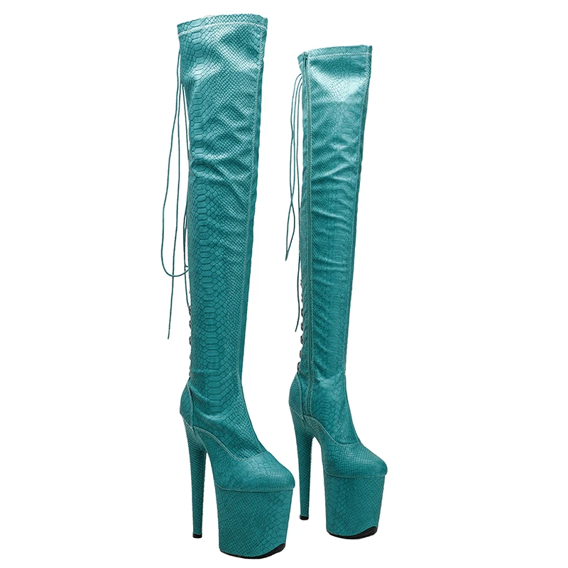 Leecabe 20CM/8inches Snake PU High Heel platform Boots closed toe Pole Dance boots
Leecabe 20CM/8inches Snake PU High Heel platform Boots closed toe Pole Dance boots
