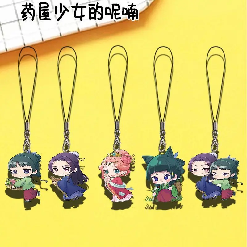 5PCS Anime The Apothecary Diaries Acrylic Cute Mobile Phone Chain Pendant Keychains Lanyard Bag Backpack Pendant Decoration Gift
5PCS Anime The Apothecary Diaries Acrylic Cute Mobile Phone Chain Pendant Keychains Lanyard Bag Backpack Pendant Decoration Gift