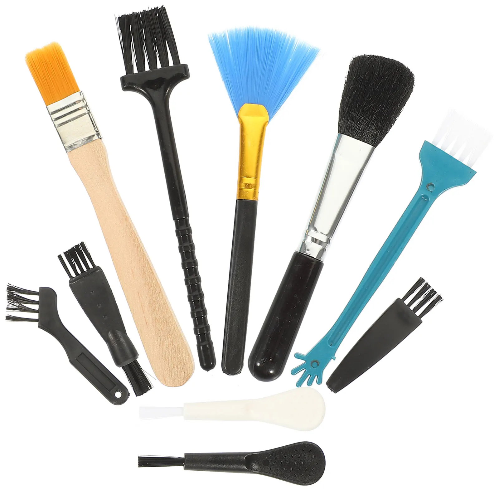 Computer Cleaning Brush Soft Bristles Anti Static Material PP Handle Keyboard Laptop Electronics Camera Cleaning Kit
Computer Cleaning Brush Soft Bristles Anti Static Material PP Handle Keyboard Laptop Electronics Camera Cleaning Kit