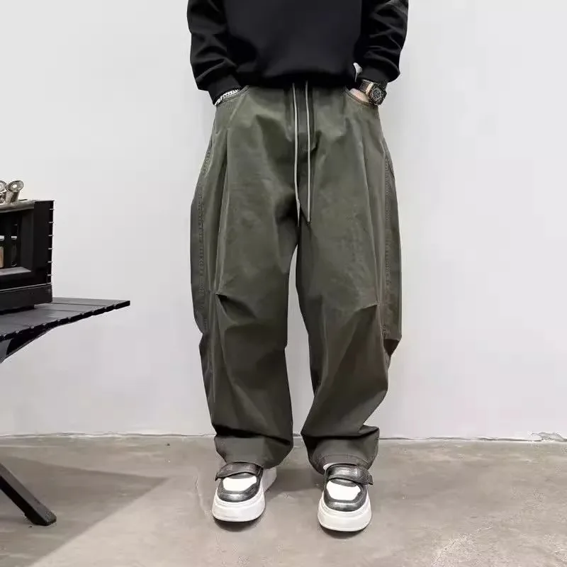 Мужские повседневные брюки прямого кроя для осени и зимы, большие размеры, в американском рабочем стиле, из полиэстера, не мнущиеся
Мужские повседневные брюки прямого кроя для осени и зимы, большие размеры, в американском рабочем стиле, из полиэстера, не мнущиеся