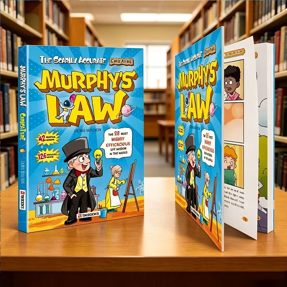 Murphy's Law Learning Book for Kids 8-12 with 128 Pages Paperback Illustrated Fun Educational Concepts 42 Ideas 126 Methods
Murphy's Law Learning Book for Kids 8-12 with 128 Pages Paperback Illustrated Fun Educational Concepts 42 Ideas 126 Methods