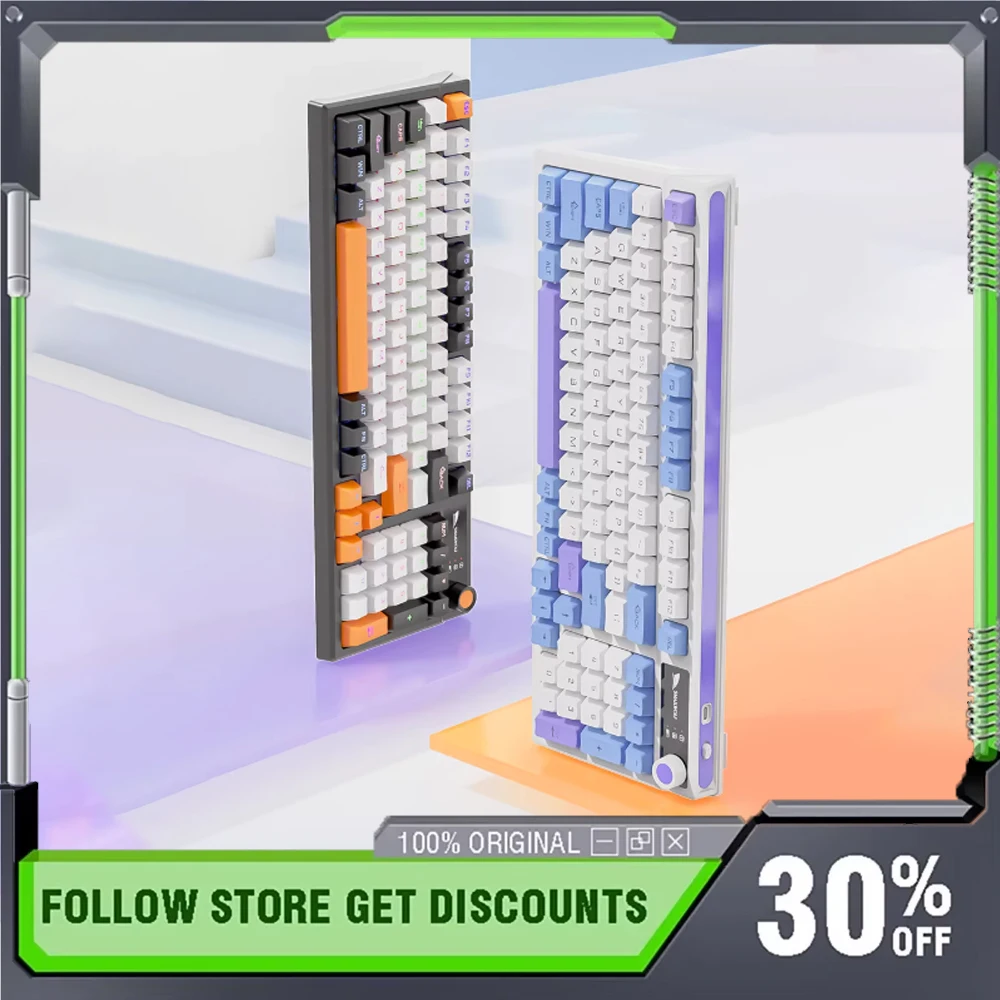 Smailwolf MK95 Wireless Keyboard Three Mode Russian Spanish Thai Korean Arabic Customized Mechanical Laptop Accessories Gifts
Smailwolf MK95 Wireless Keyboard Three Mode Russian Spanish Thai Korean Arabic Customized Mechanical Laptop Accessories Gifts