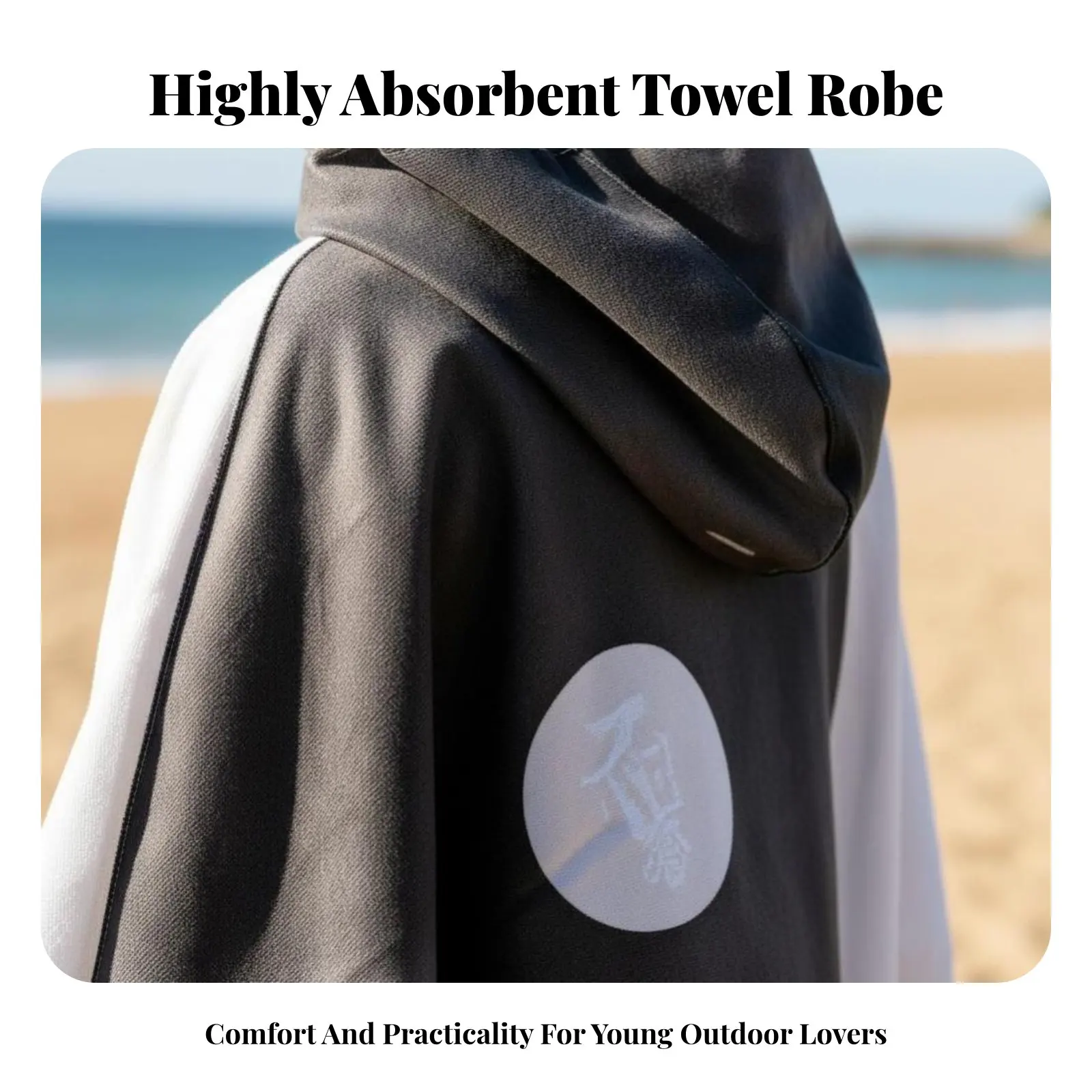Hooded Quick-Dry Towel Robe, Water Absorbent Aquatic Poncho, Sun Protection Beach Cape, Portable Changing Cloak
Hooded Quick-Dry Towel Robe, Water Absorbent Aquatic Poncho, Sun Protection Beach Cape, Portable Changing Cloak