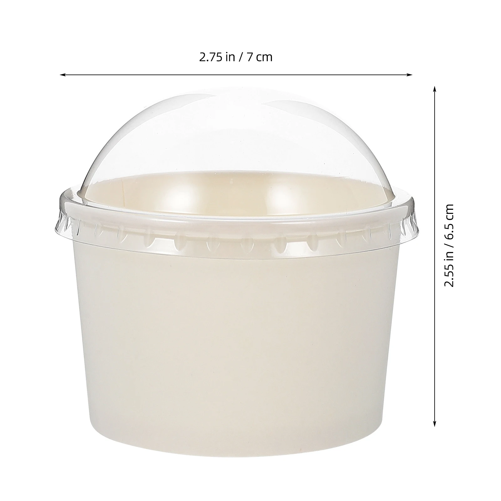 50Sets Ice Cream Paper Cups Disposable Smooth Texture Ideal for Ice Cream Snacks Dessert Bowls Cake Cups with Lids
50Sets Ice Cream Paper Cups Disposable Smooth Texture Ideal for Ice Cream Snacks Dessert Bowls Cake Cups with Lids