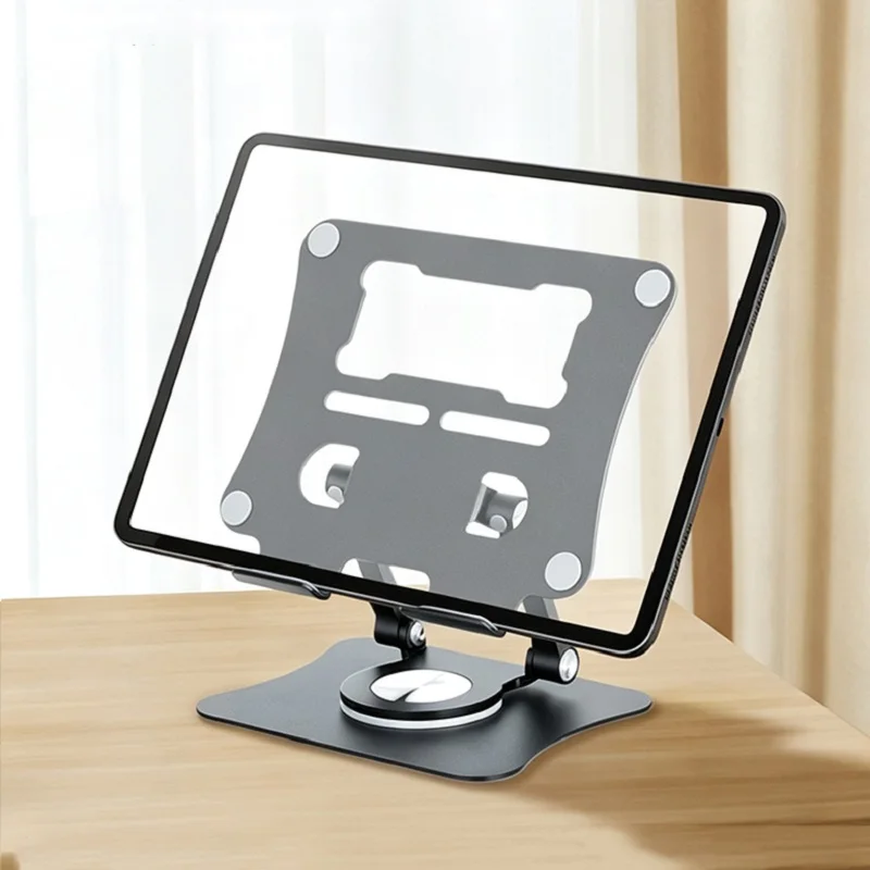 360° Rotation Tablet Stand for iPad, Adjustable Foldable Tablet Holder,Aluminum Phone Stand Compatible for iPad Pro/ Air/ Mini
360° Rotation Tablet Stand for iPad, Adjustable Foldable Tablet Holder,Aluminum Phone Stand Compatible for iPad Pro/ Air/ Mini