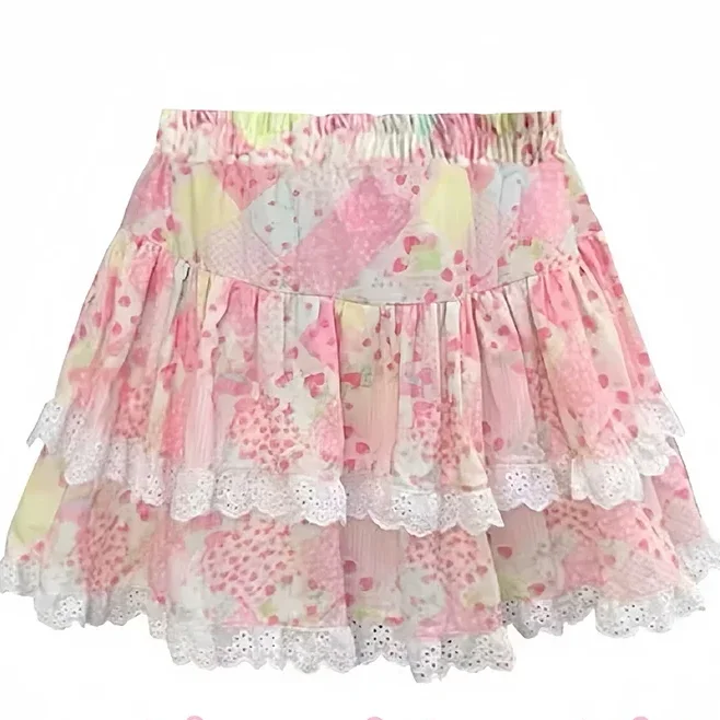 Kawaii Women Floral Mini Skirt Summer Ruffles Japanese Y2k Cute Woman Sweet Cake Pomp Layered Short Skirts 2026
Kawaii Women Floral Mini Skirt Summer Ruffles Japanese Y2k Cute Woman Sweet Cake Pomp Layered Short Skirts 2026