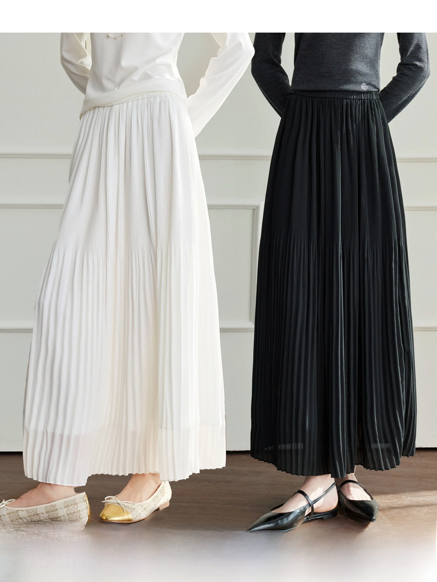 Windmill Pumpkin Chiffon A-Line Midi Skirt Women's White Pleated Skirt Spring Season High Waist Polyester Fiber City Commute
Windmill Pumpkin Chiffon A-Line Midi Skirt Women's White Pleated Skirt Spring Season High Waist Polyester Fiber City Commute