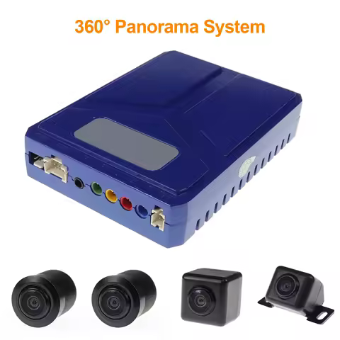 HD 3D 360 카메라 자동차 버드 뷰 시스템 4 카메라 360 1080P SONY 225 후면 전면 왼쪽 오른쪽 3D 360 카메라 안드로이드 자동차 라디오