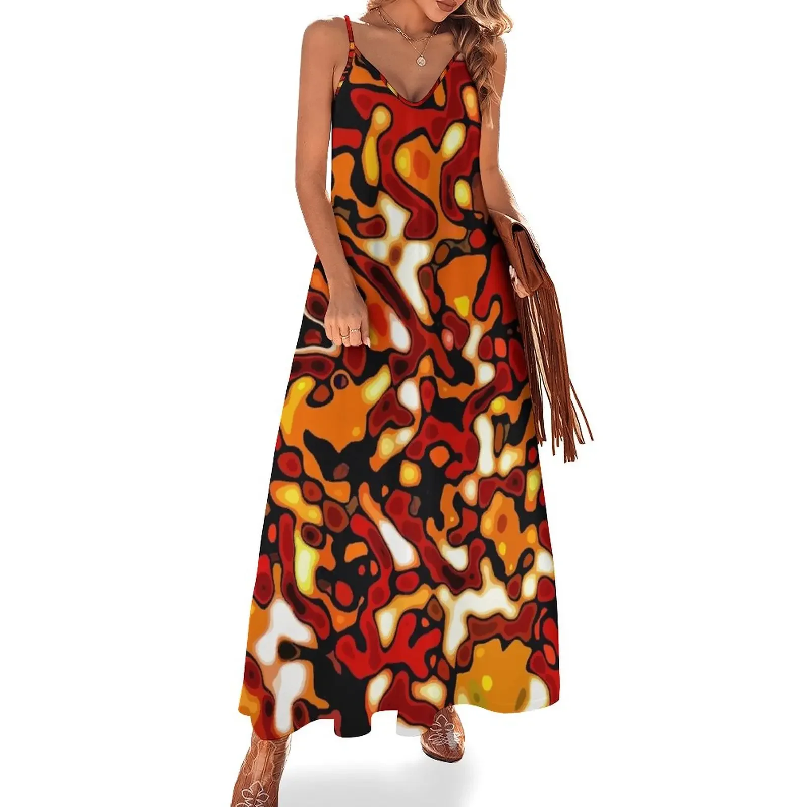 Fungo Sleeveless Dress clothing women summer 2025 dress party evening elegant luxury celebrity Dress
Fungo Sleeveless Dress clothing women summer 2025 dress party evening elegant luxury celebrity Dress