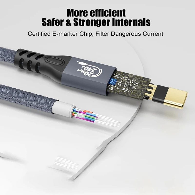 A75T USB-удлинительный кабель 4K Кабель Type-C «папа-мама» Удлинитель Ultra HD 20 Гбит/с 240 Вт Линия быстрой передачи данных HD
A75T USB-удлинительный кабель 4K Кабель Type-C «папа-мама» Удлинитель Ultra HD 20 Гбит/с 240 Вт Линия быстрой передачи данных HD
