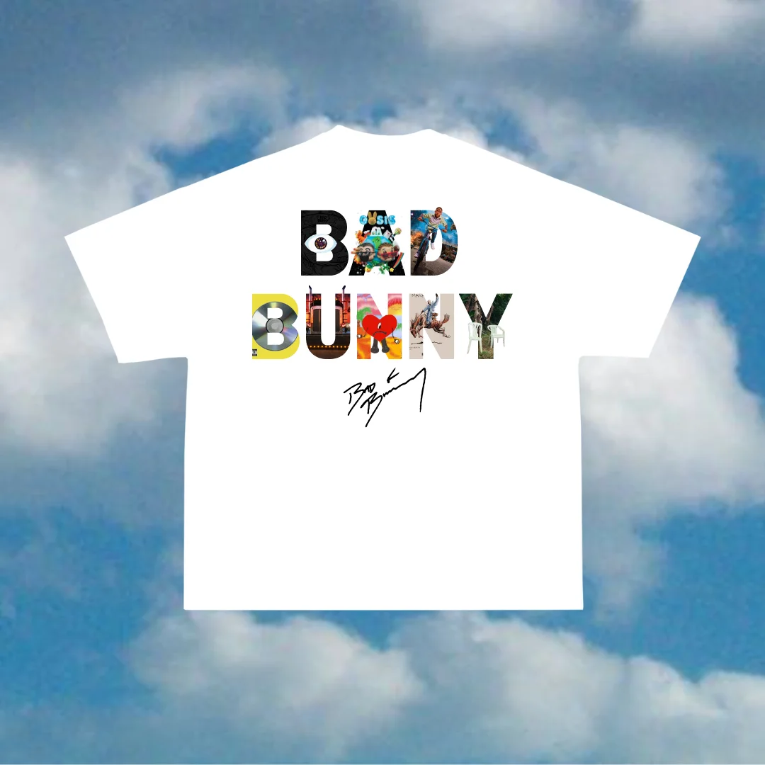 Футболки с принтом Bad Bunny, мужские футболки большого размера Y2k, уличные дышащие футболки в стиле хип-хоп, высококачественные мужские топы из плотного хлопка с короткими рукавами
Футболки с принтом Bad Bunny, мужские футболки большого размера Y2k, уличные дышащие футболки в стиле хип-хоп, высококачественные мужские топы из плотного хлопка с короткими рукавами